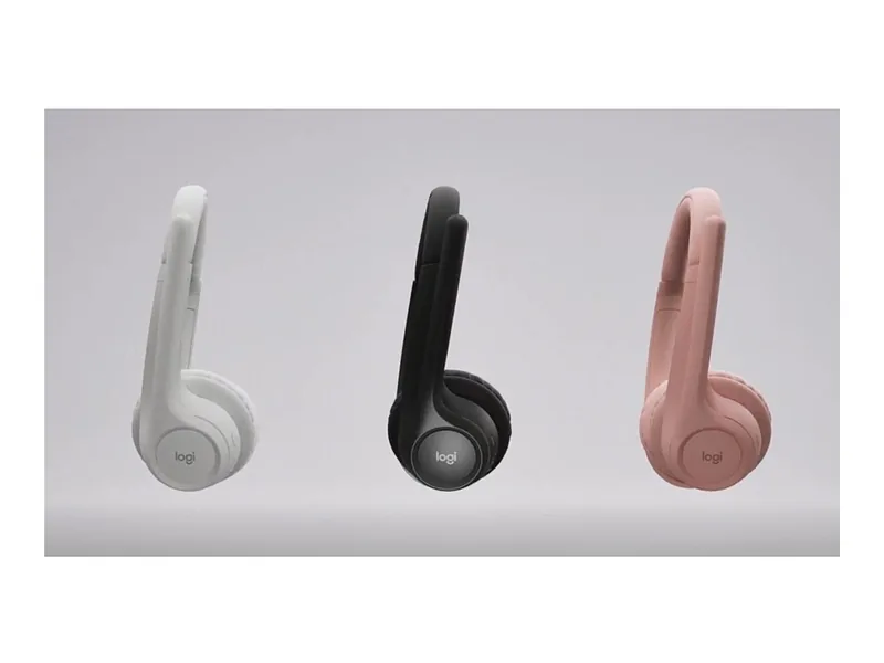Logitech 981-001417 kõrvaklapid ja peakomplekt Kõrvaklapp Juhtmevaba Peavõru Kontor/kõnekeskus Bluetooth Valge