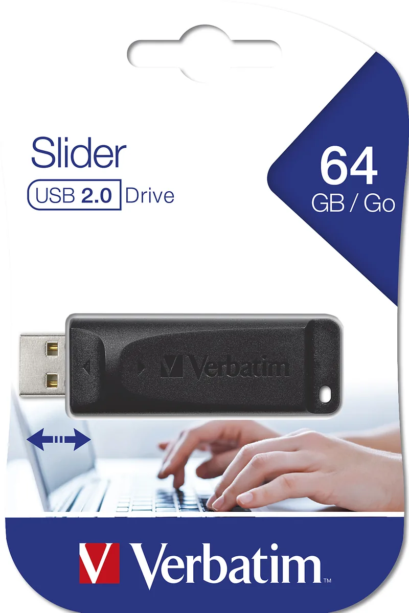 Verbatim Store ‘n’ Go USB-välkmälu 64 GB USB tüüp A 2.0 Must