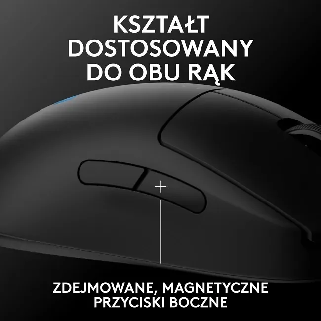 Logitech G Pro 2 Lightspeed Czarny + Dongle