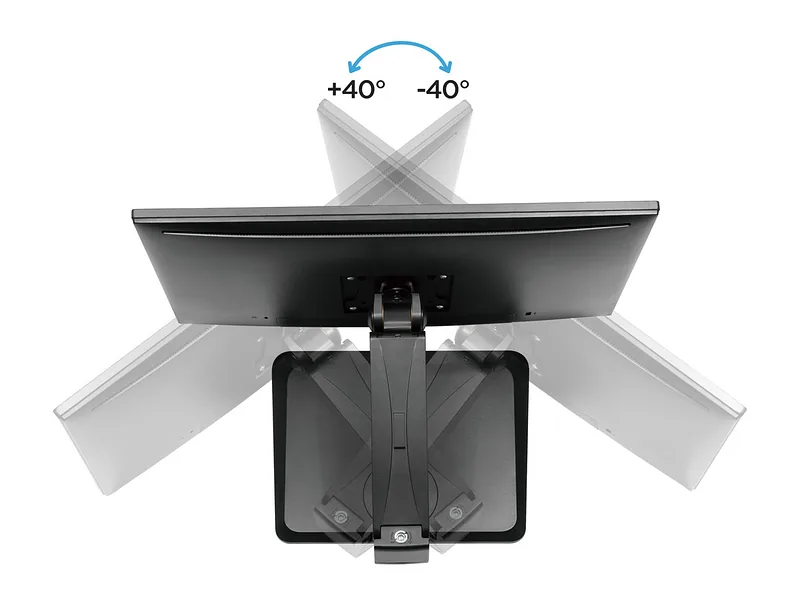 Multibrackets 9998 monitori kinnitus ja alus 81,3 cm (32″) Laud Must