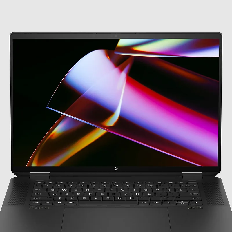 HP Spectre x360 16-aa0233nw Intel Core Ultra 7 155H, 2-in-1 convertible, 40.6 cm (16″), 3K touchscreen, 16 GB LPDDR5x-SDRAM, 1 TB SSD, NVIDIA GeForce RTX 4050, Wi-Fi 7 (802.11be), Windows 11 Pro, AI PC, Black