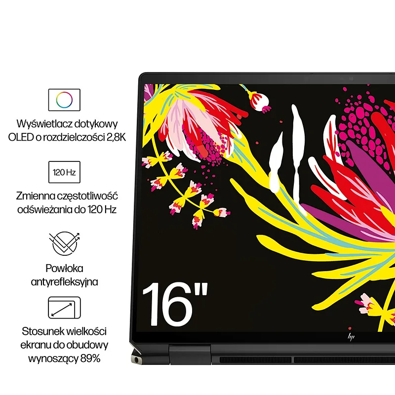 HP Spectre x360 16-aa0233nw Intel Core Ultra 7 155H, 2-in-1 convertible, 40.6 cm (16″), 3K touchscreen, 16 GB LPDDR5x-SDRAM, 1 TB SSD, NVIDIA GeForce RTX 4050, Wi-Fi 7 (802.11be), Windows 11 Pro, AI PC, Black