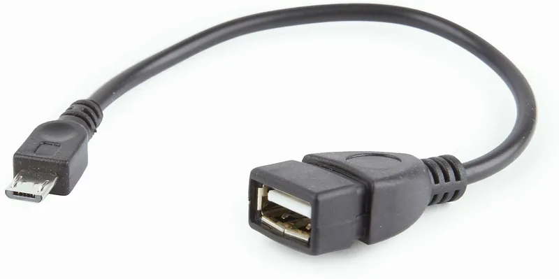 Gembird A-OTG-AFBM-03 USB OTG AF to Micro BM Cable 0.15m