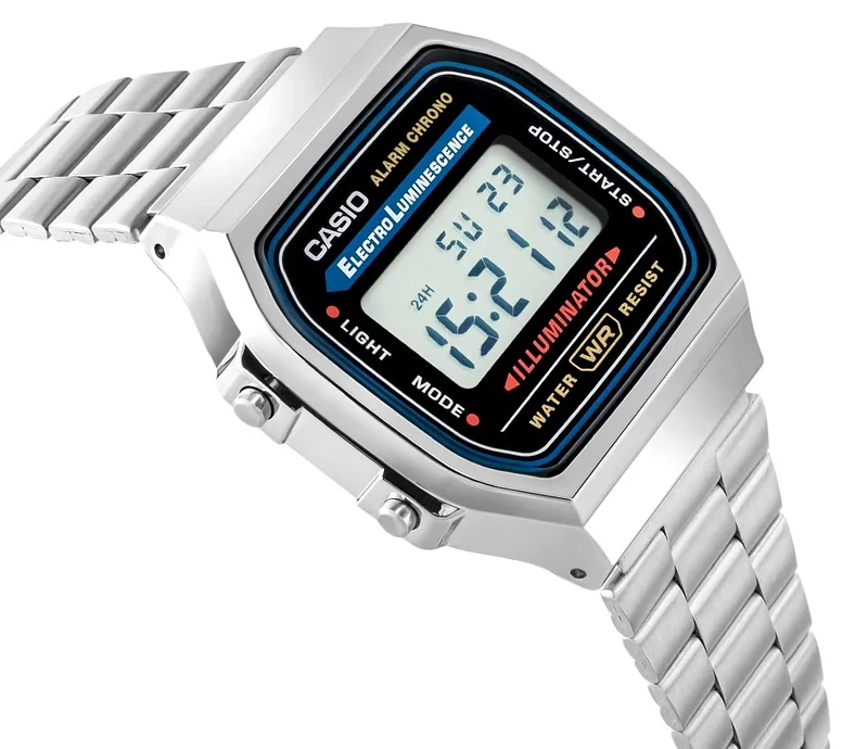 CASIO Vintage A168WA-1YES Watch / silver