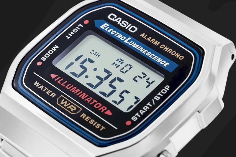 CASIO Vintage A168WA-1YES Watch / silver