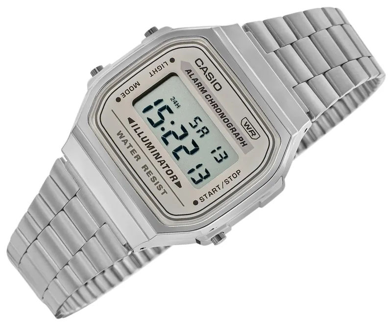 CASIO VINTAGE A168WA-8AYES Men’s Watch / silver