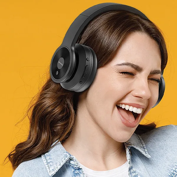 AWEI A996 Pro ANC Bluetooth Over-Ear Peakomplekt Must