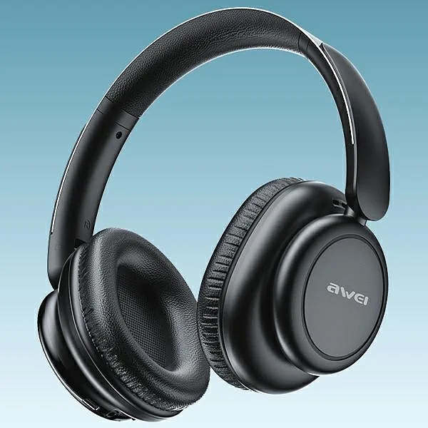 AWEI A996 Pro ANC Bluetooth Over-Ear Peakomplekt Must