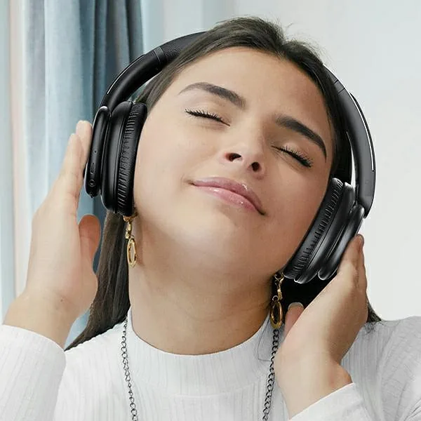 AWEI A996 Pro ANC Bluetooth Over-Ear Peakomplekt Must