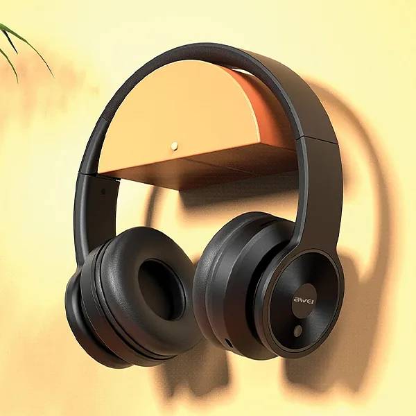 AWEI A996 Pro ANC Bluetooth Over-Ear Peakomplekt Must