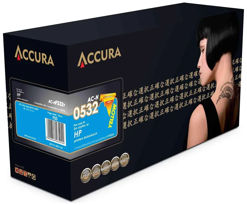 Accura toner HP No. 205A (CF532A) zamiennik