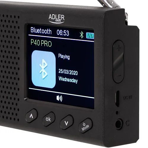 Adler AD 1198 Radio with Bluetooth function