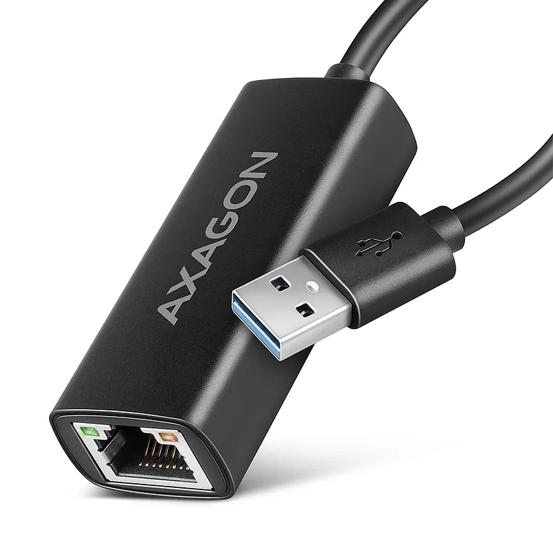 Axagon ADE-AR USB-A 3.2 Gen 1 – Gigabit Ethernet 10/100/1000 Adapter – Adapter – Digital/Daten 1000 Mbit/s
