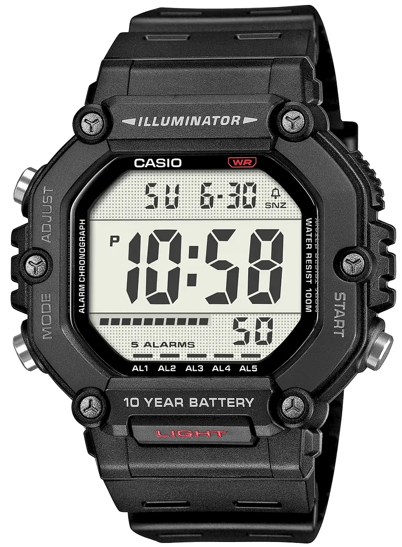 CASIO Men's Watch AE-1600H-1AVEF / black