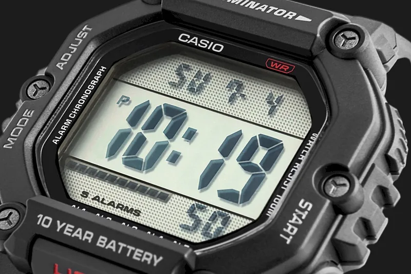 CASIO Men’s Watch AE-1600H-1AVEF / black