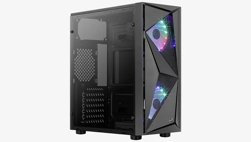 Aerocool Glider Cosmo-A-BK-v2 Midi Tower Must