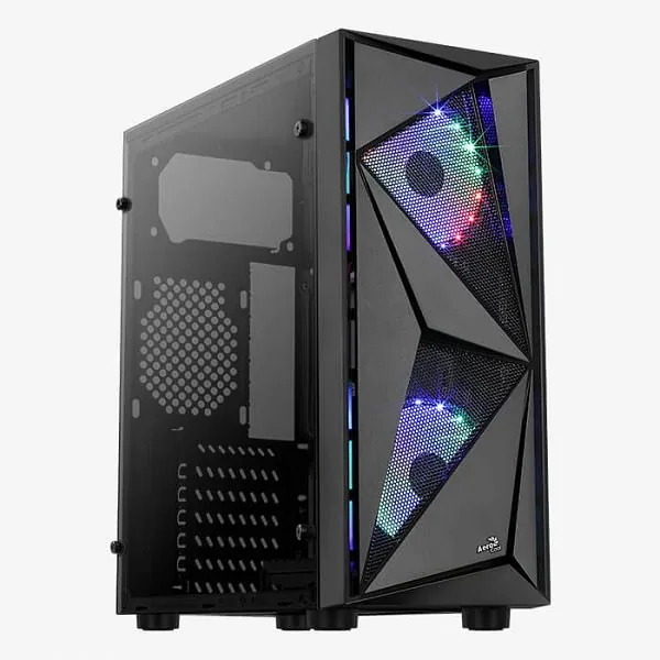 Enclosure Aerocool PGS Glider Cosmo FRGB-G-BK-V1 2XF