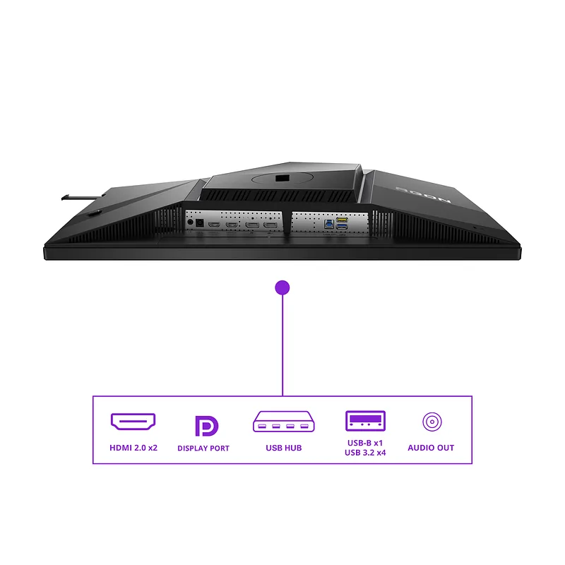 AOC G2 AG276FK PC lamekuvar 68,6 cm (27″) 1920 x 1080 pikslit Full HD LED Must, Hall
