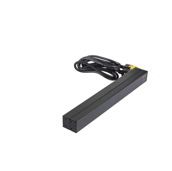 APC Basic Rack PDU toitejaotuskomponent (PDU) 12 vahelduvvoolu kontakt 0U/1U Must