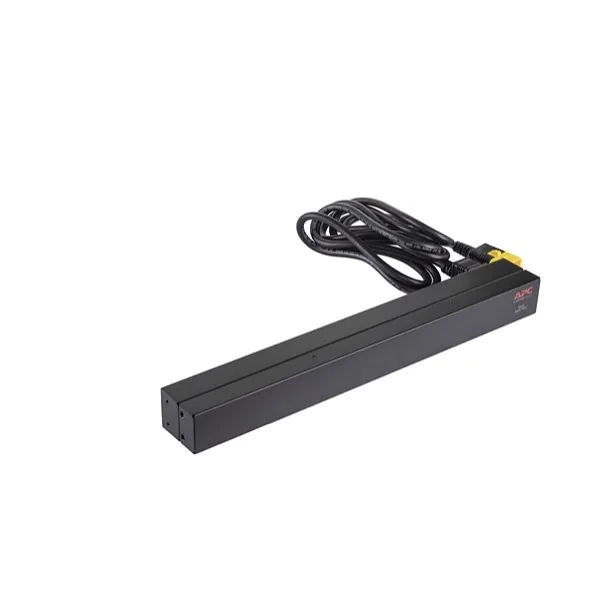 APC Basic Rack PDU toitejaotuskomponent (PDU) 12 vahelduvvoolu kontakt 0U/1U Must