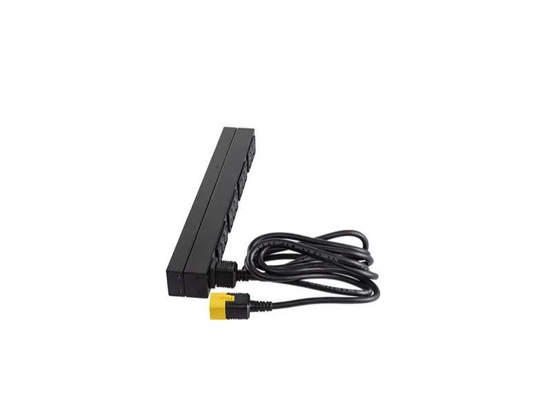 APC Basic Rack PDU toitejaotuskomponent (PDU) 12 vahelduvvoolu kontakt 0U/1U Must