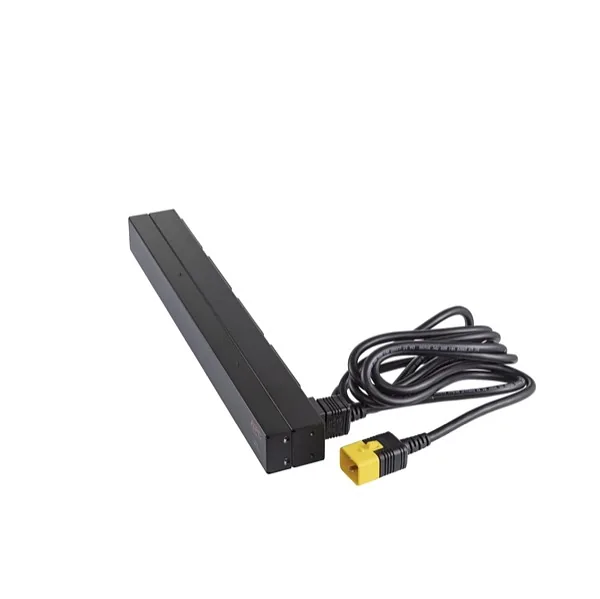 APC Basic Rack PDU toitejaotuskomponent (PDU) 12 vahelduvvoolu kontakt 0U/1U Must