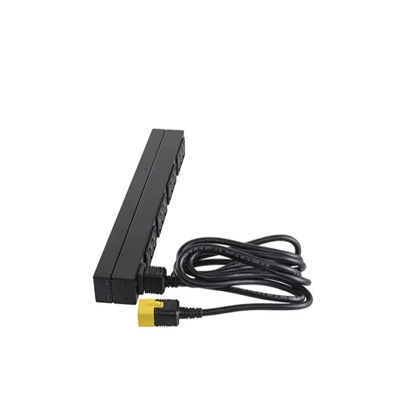 APC Basic Rack PDU toitejaotuskomponent (PDU) 12 vahelduvvoolu kontakt 0U/1U Must