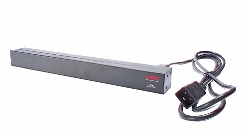 APC Basic Rack PDU toitejaotuskomponent (PDU) 12 vahelduvvoolu kontakt 0U/1U Must