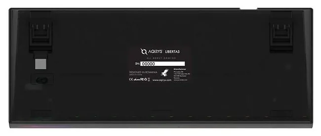 AQIRYS LIBERTAS Wirelles&BT+Wired black