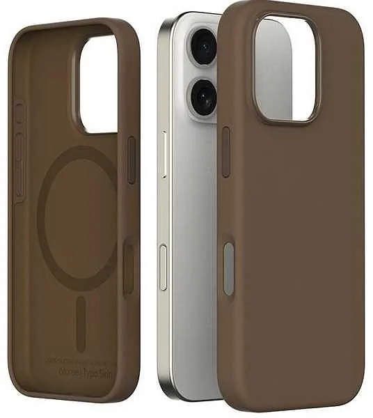 Araree "Typoskin M Case iPhone 16 Pro" Golden Brown