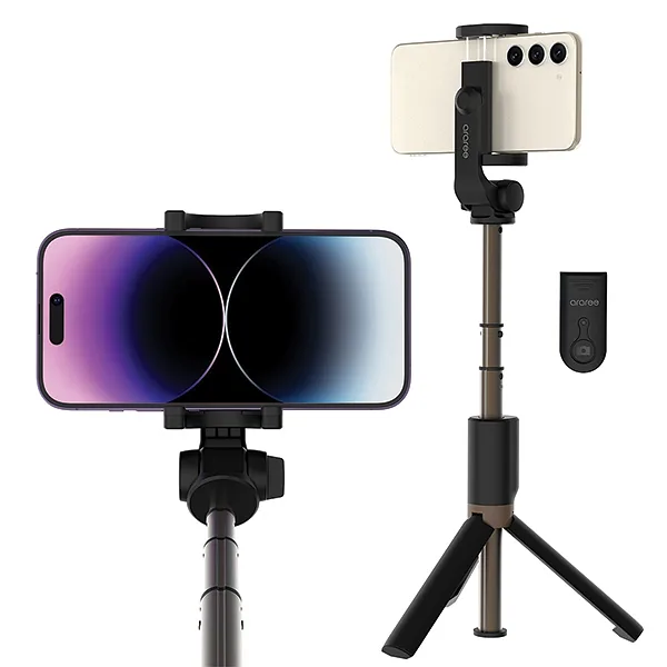 Araree Selfie Stick Bluetooth Selfie telefoni statiiv must