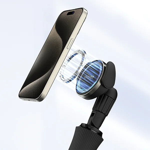 Araree Selfie Stick Bluetooth Magfie Pod Pro czarny, black MagSafe Tripod AR60-01909A