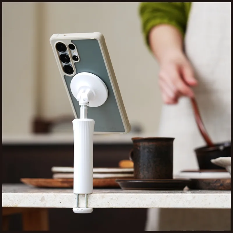 Selfie Stick Araree Magfie Pod Lite Tripod MagSafe white