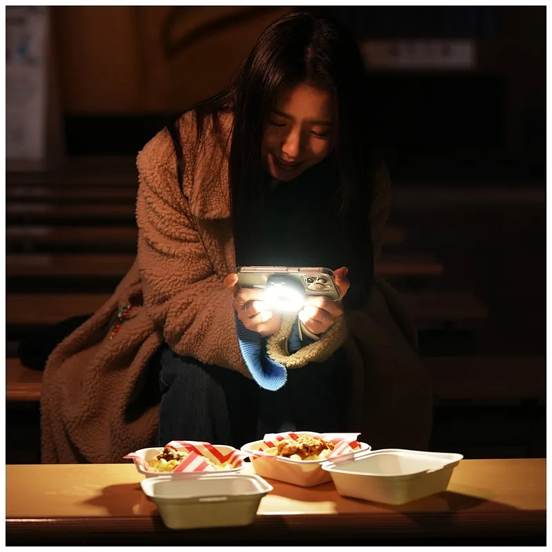 Portable LED lamp Araree Magfie Light MagSafe black