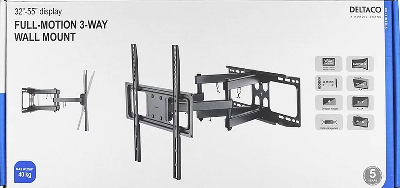 Deltaco ARM-1202-B