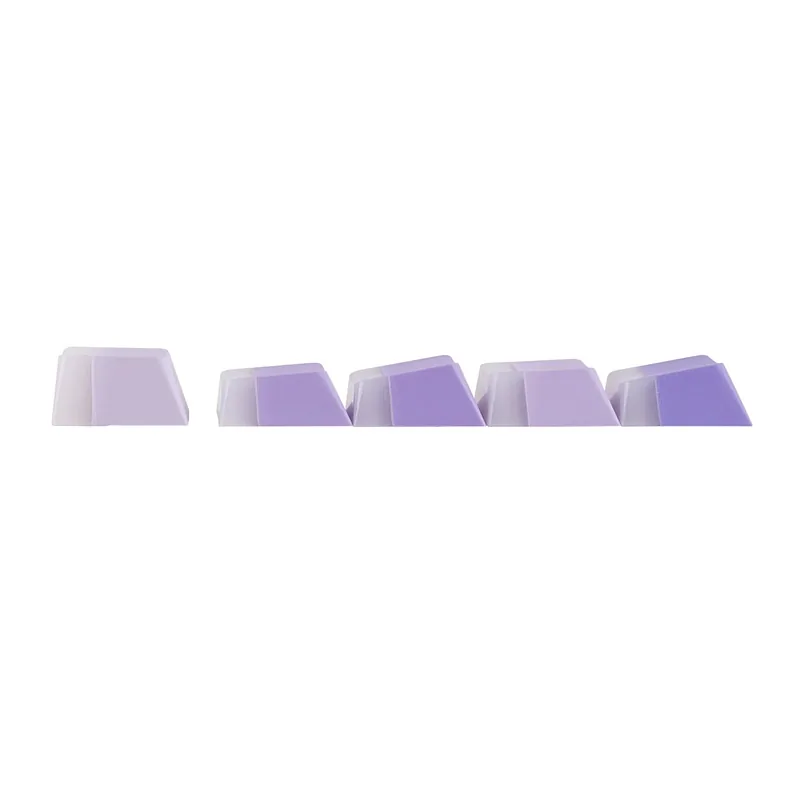 HERO84 HE White+Purple+Gradient+LIGHT JadeKing RGB AULA gasket keyboard