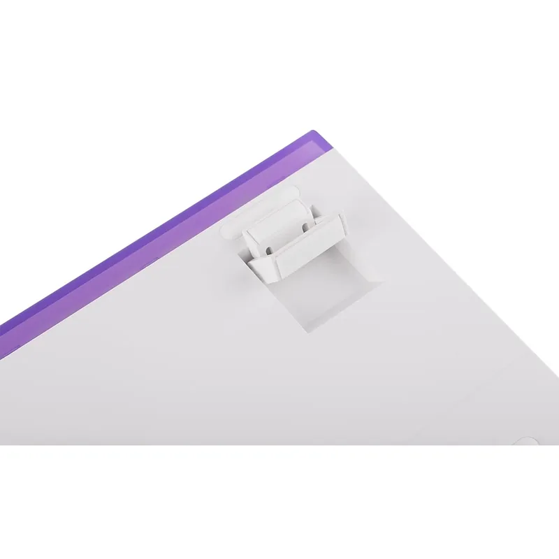 HERO84 HE White+Purple+Gradient+LIGHT JadeKing RGB AULA gasket keyboard