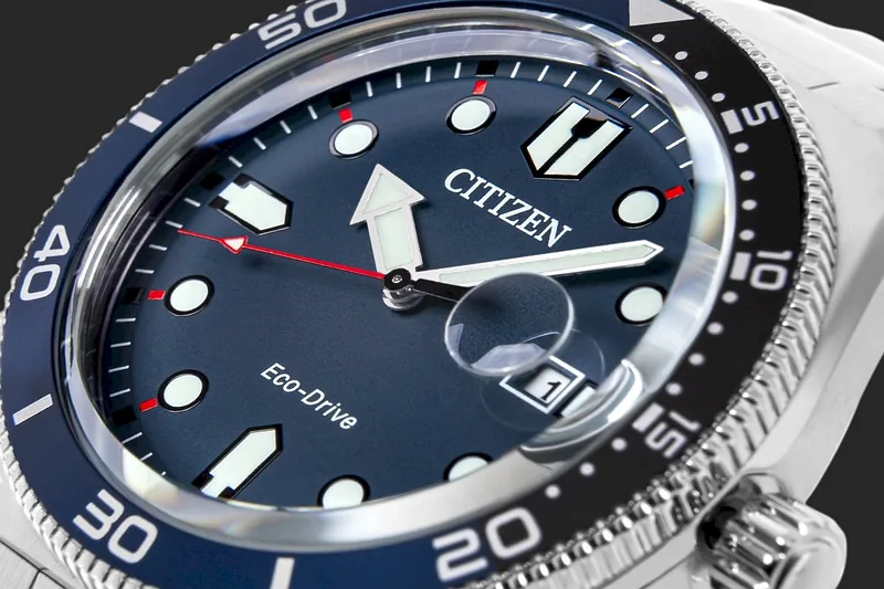CITIZEN Marine Sporty Men’s Watch AW1761-89L / silver-blue