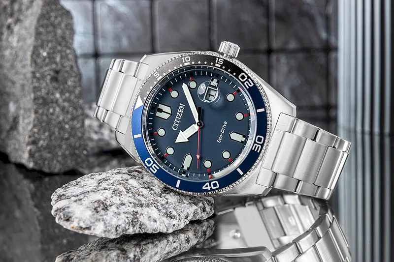 CITIZEN Marine Sporty Men’s Watch AW1761-89L / silver-blue
