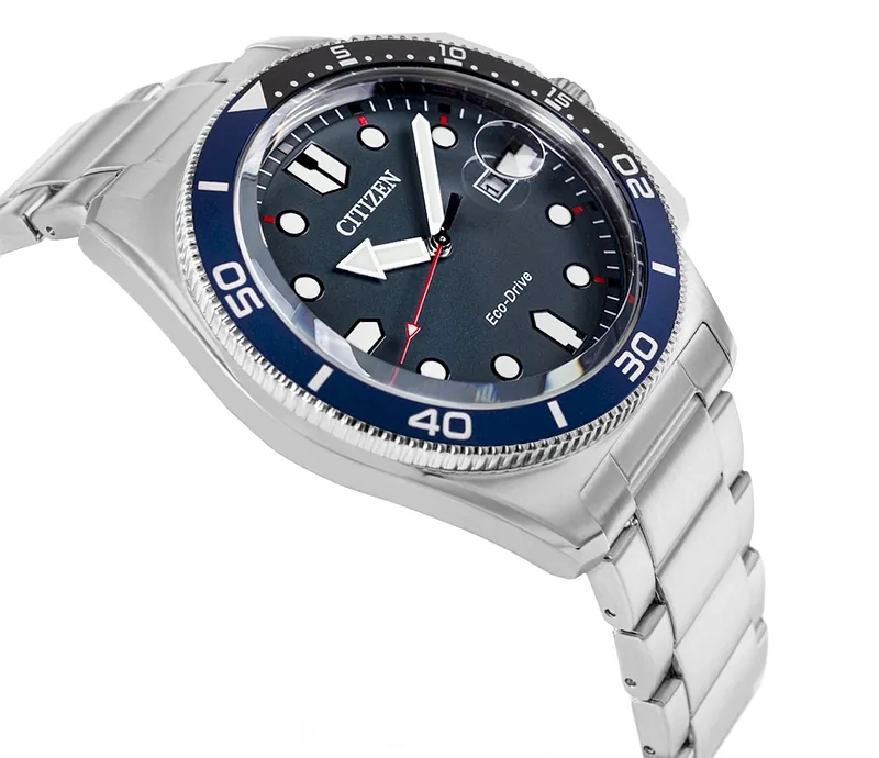 CITIZEN Marine Sporty Men’s Watch AW1761-89L / silver-blue