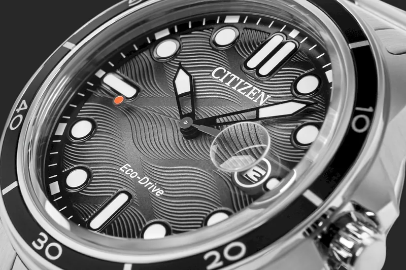 Citizen AW1816-89E Eco-Drive Men’s Watch 41.5mm Grey Dial Stainless Steel Bracelet