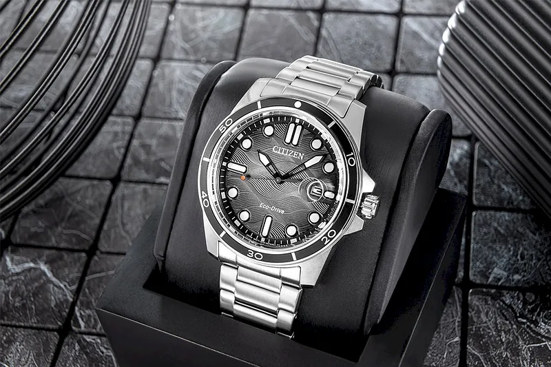 Citizen AW1816-89E Eco-Drive Men’s Watch 41.5mm Grey Dial Stainless Steel Bracelet