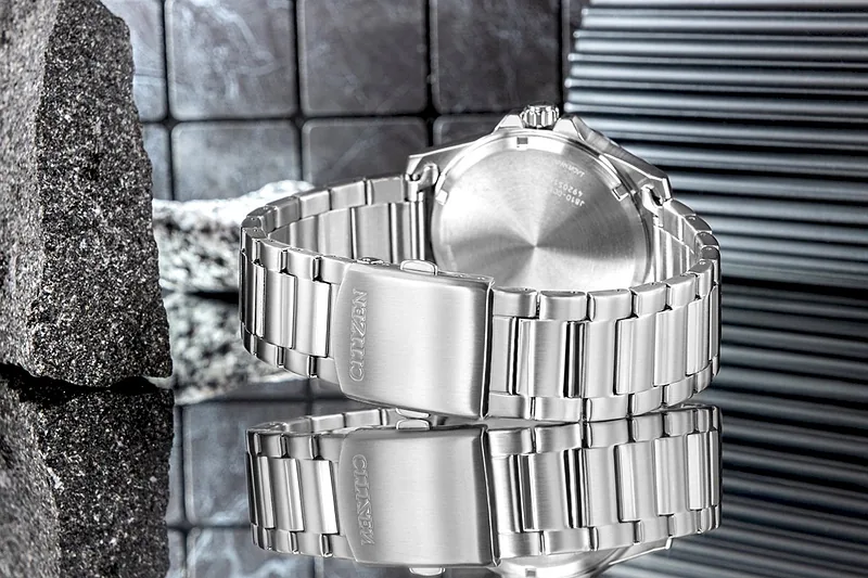 Citizen AW1816-89E Eco-Drive Men’s Watch 41.5mm Grey Dial Stainless Steel Bracelet