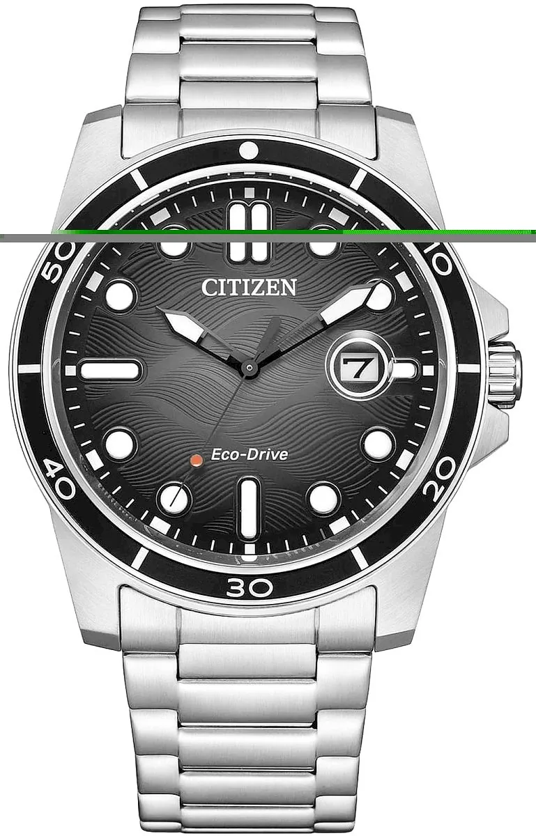 Citizen AW1816-89E Eco-Drive Men’s Watch 41.5mm Grey Dial Stainless Steel Bracelet