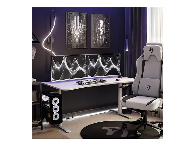 Arozzi, Nova, 32 “, IPS, QHD, 16:9, 180 Hz, 1 ms, 2560 x 1440 pixels, 300 cd/m², HDMI ports quantity 2, White
