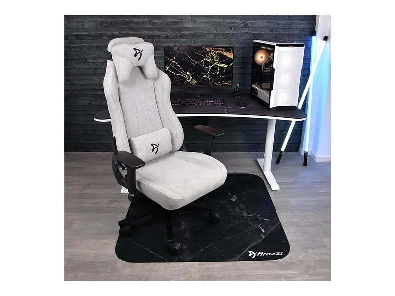 Arozzi ZONA Quattro Floor Pad, Black Marble