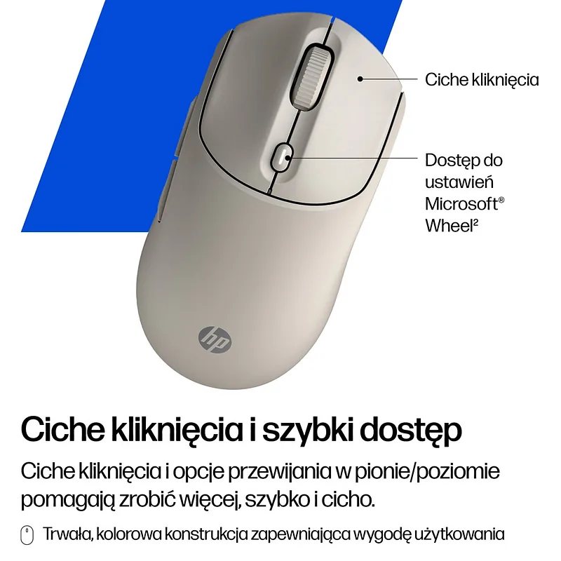 HP 400 Quiet Purple Wireless Mouse