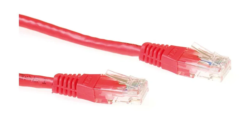 Microconnect B-UTP605R-B võrgukaabel Punane 5 m Cat6 U/UTP (UTP)