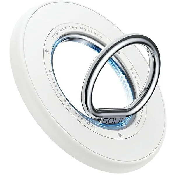SODI Dwustronny magnetyczny Ring Stand BM-350 biały, white MagSafe