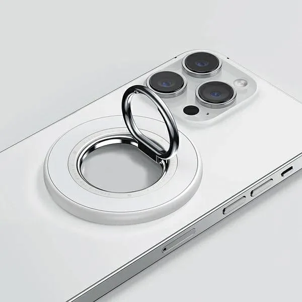 SODI Dwustronny magnetyczny Ring Stand BM-350 biały, white MagSafe